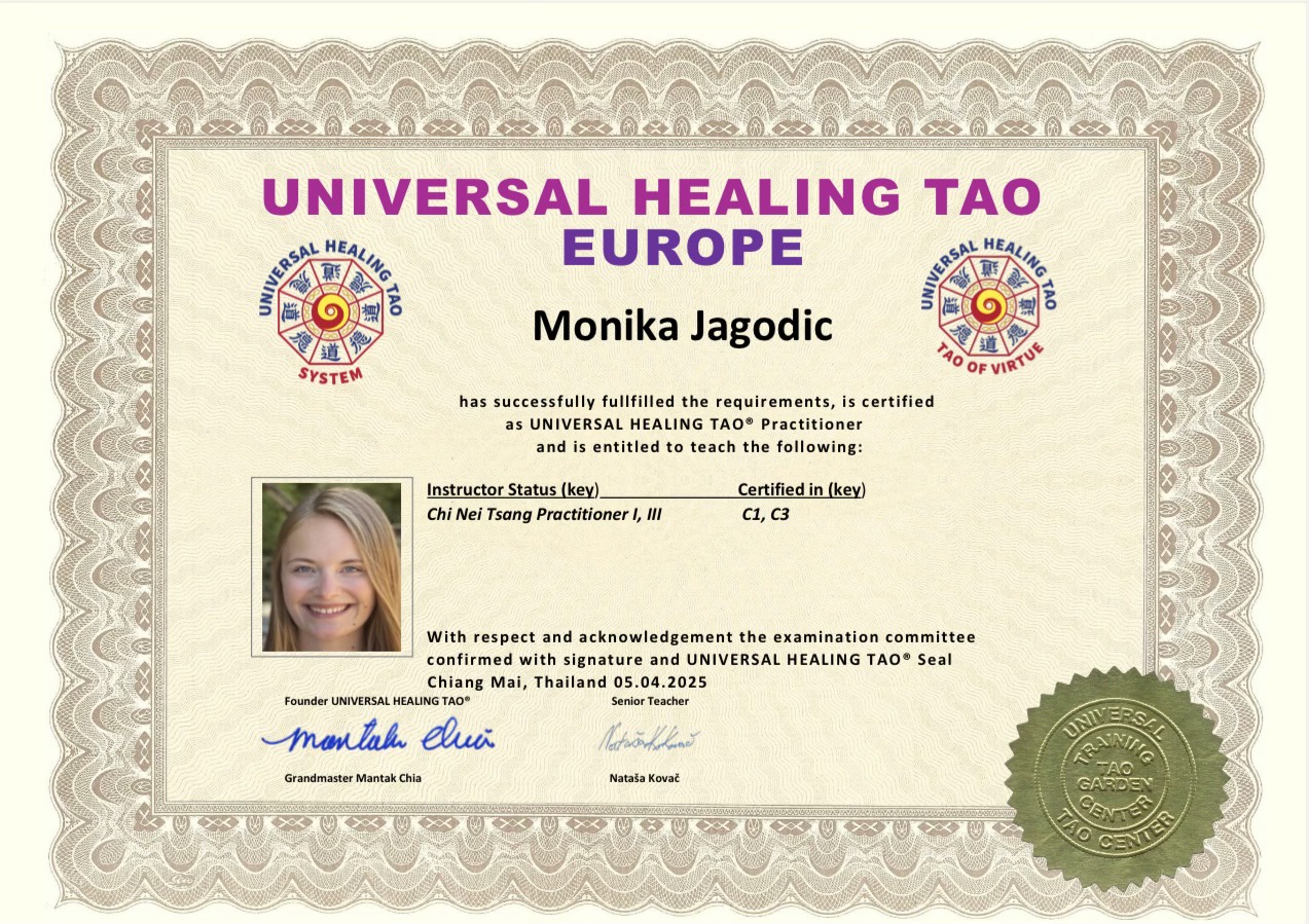 Certifikat - Monika Jagodic